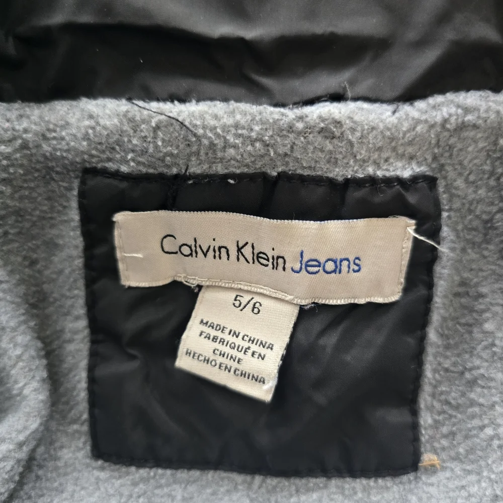 Calvin Klein Boys Puffer Jacket Coat Winter Warm